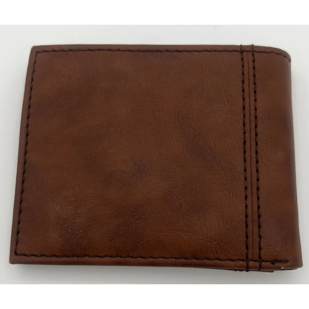 Levi's Wallet Brown Tan Two Tone Men's Bifold with RFID Blocking 31LP220115